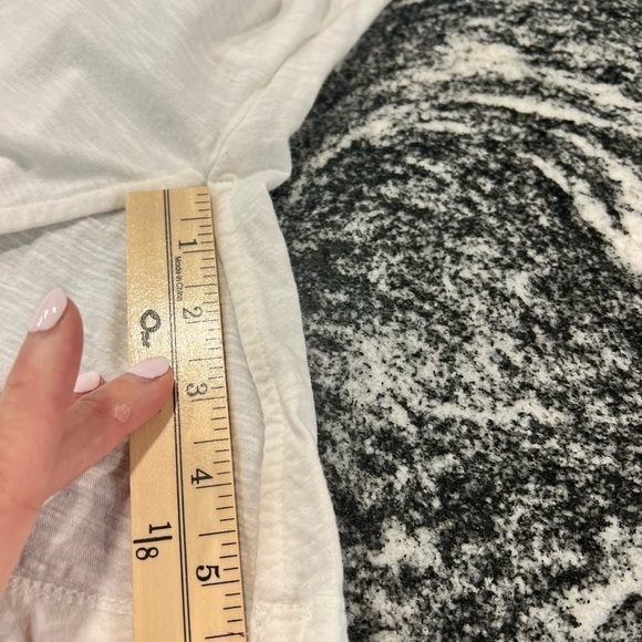 PILCRO for Anthropologie White top with eyelet elements and wide arm opening - Picture 13 of 14